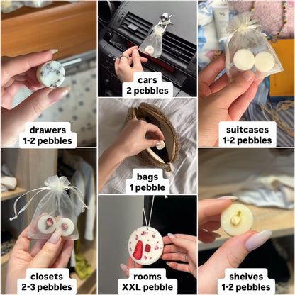 make any space smell good with aroma pebbles